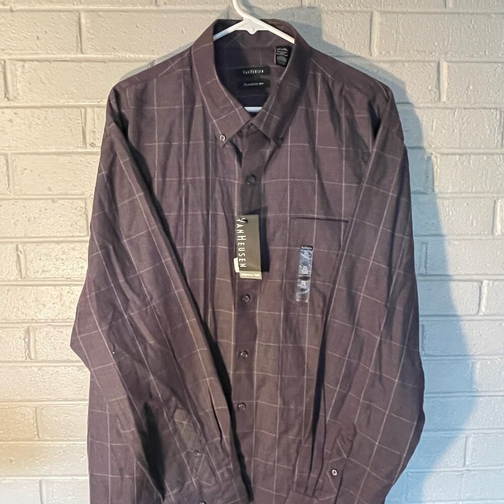 Van Heusen Classic Fit Dress Shirt – Extra Large 👔